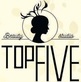 Логотип Салон красоты «Top Five (Топ Файв)» - фото лого