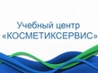 Логотип Учебный центр эстетики и красоты Косметиксервис – Цены - фото лого