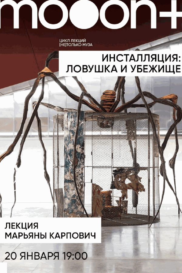 Лекция Марьяны Карпович «‎Инсталляция: ловушка и убежище»‎