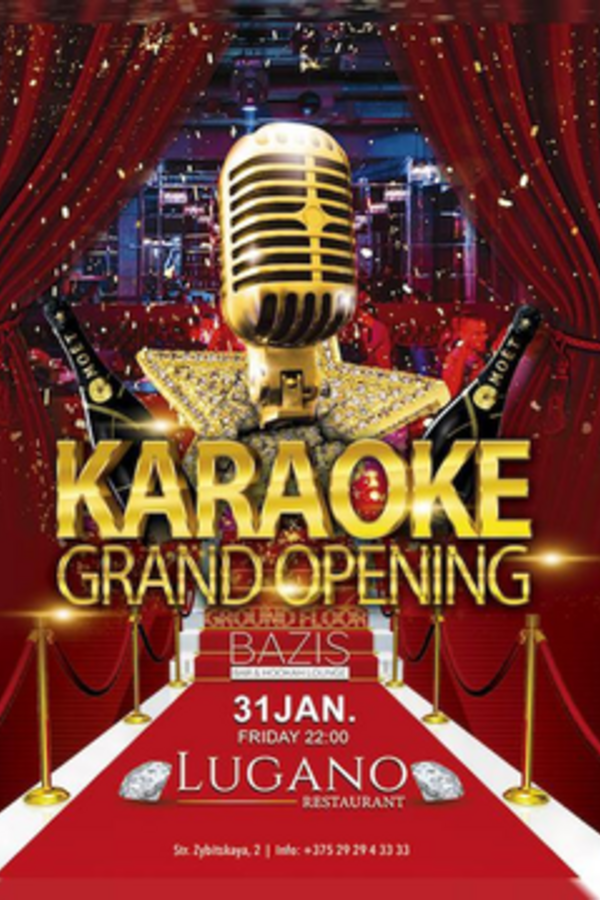 Karaoke Grand Opening