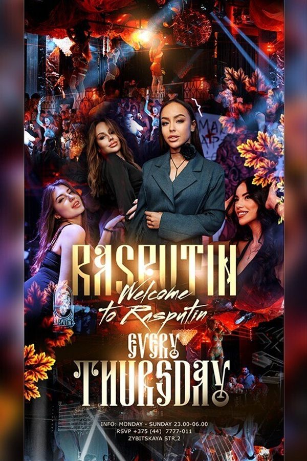 Thursday at Rasputin nightclub and karaoke