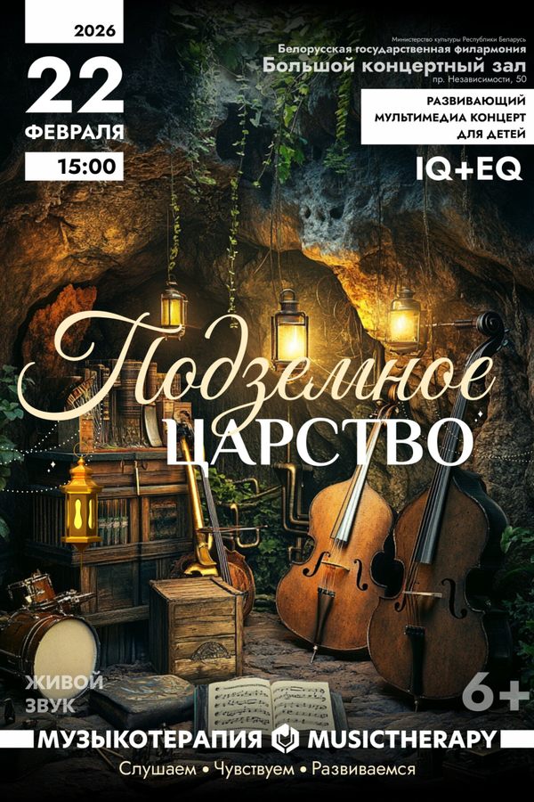 Концерт «Музыкотерапия для детей. Подземное царство»