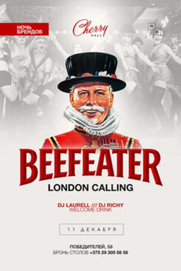 Brand night: Beefeater