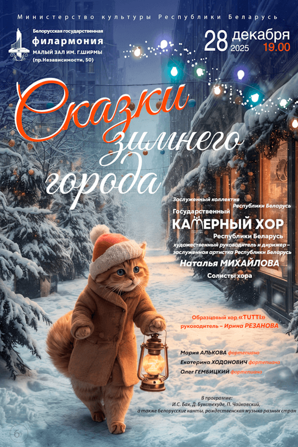 Концерт «Сказки зимнего города»