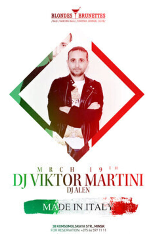 Made in Italy: DJ Victor Martini