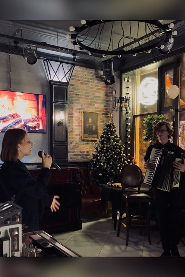 Новогодний корпоратив в ресторане «Бон Шанс»