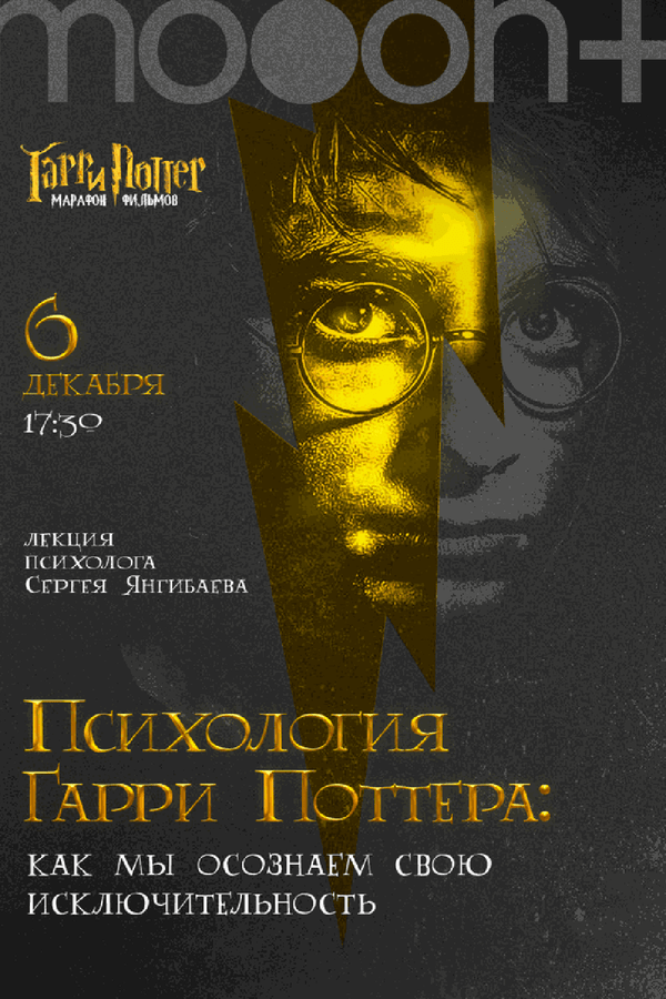 Лекция Сергея Янгибаева «Психология Гарри Поттера: как мы осознаём свою исключительность‎»‎