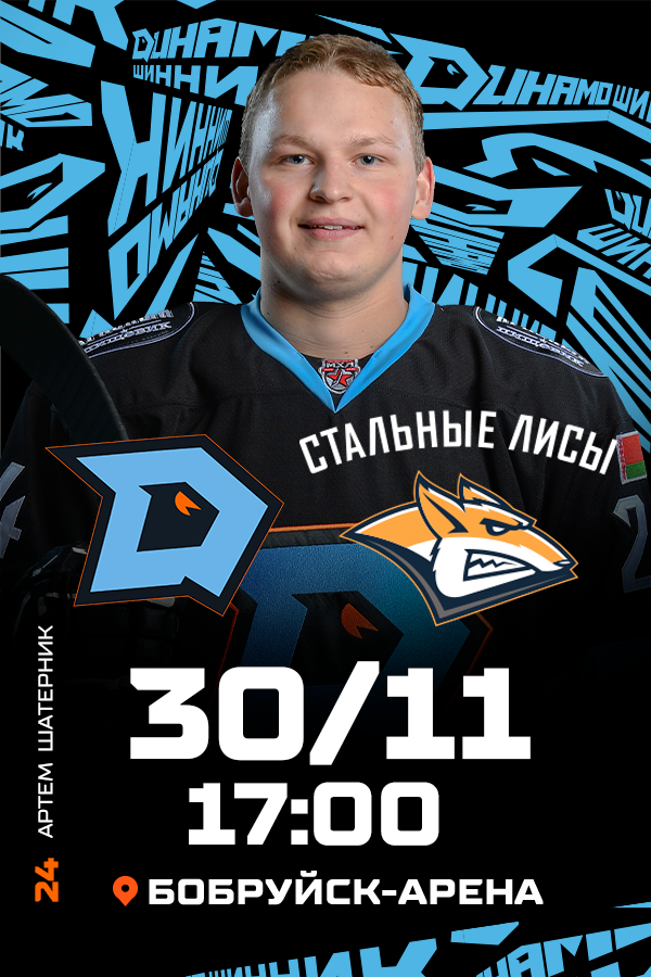 ХК «‎Динамо-Шинник» — ХК «‎Стальные лисы»