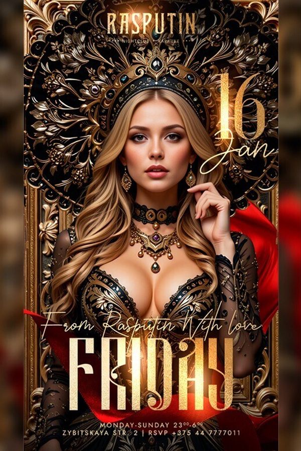 Friday at Rasputin nightclub and karaoke