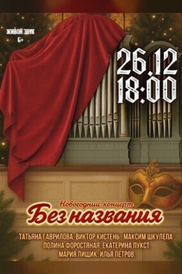 Концертная программа «Новогодний концерт «Без названия»