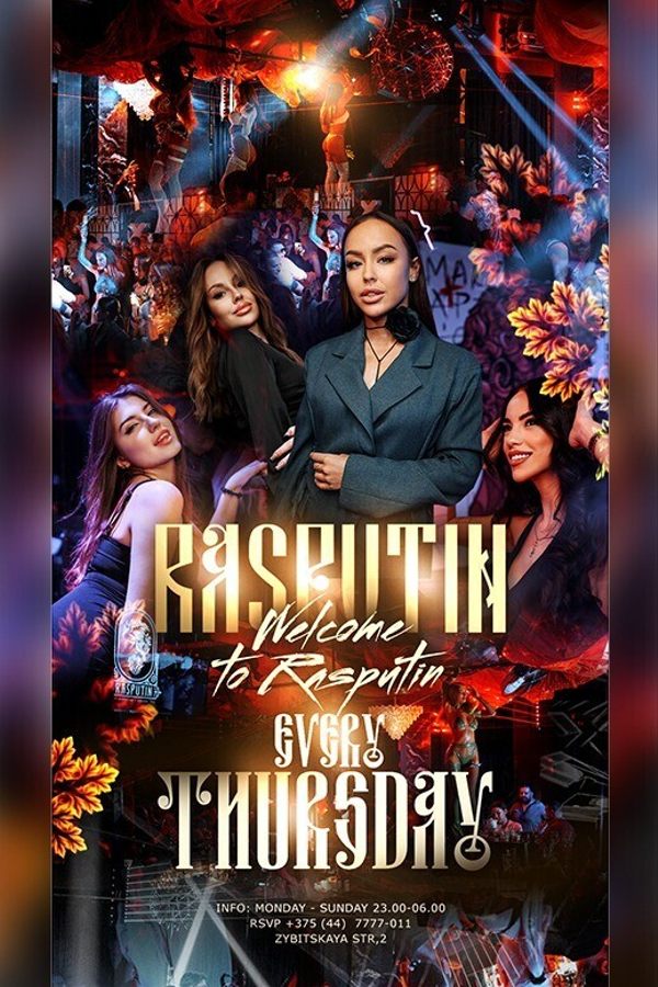 Thursday at Rasputin nightclub and karaoke