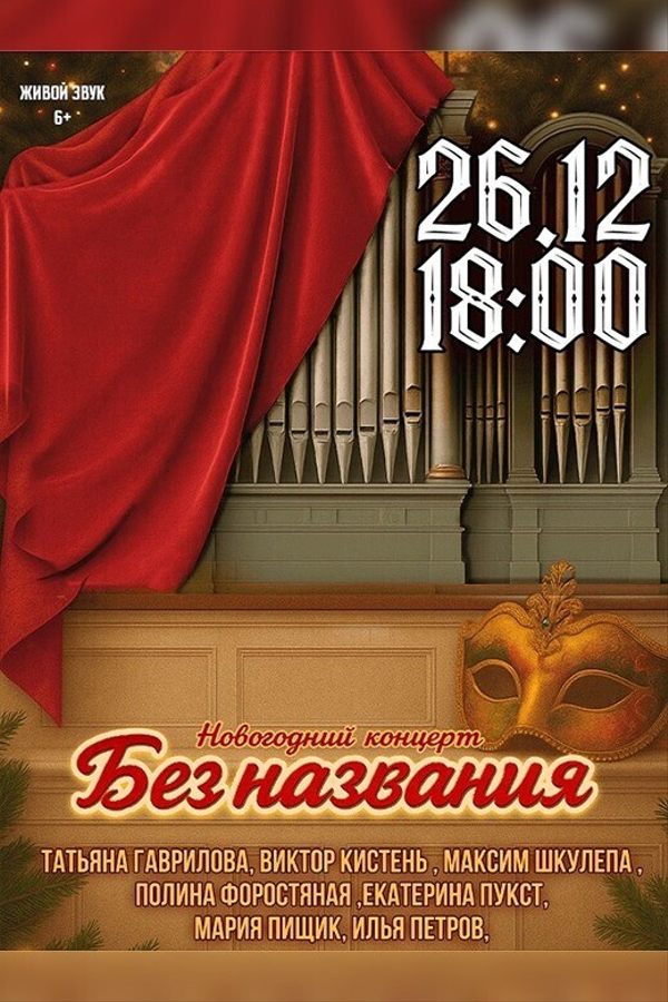 Концертная программа «Новогодний концерт «Без названия»