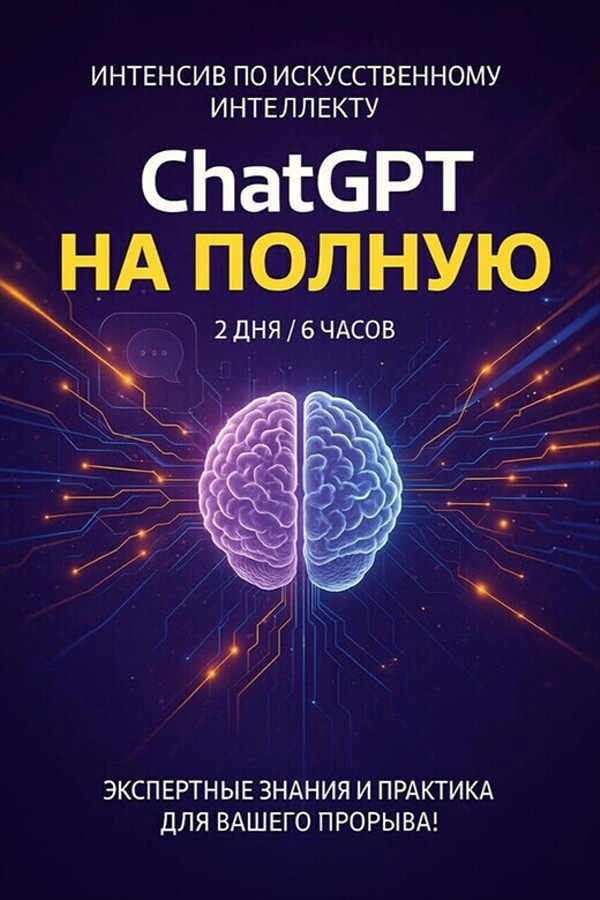 Интенсив по искусственному интеллекту «‎СhatGPT на полную»