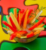 Vegetable Salad with Honey and Mustard Sauce (180 g)