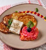 Draniki with Lightly Salted Salmon (310 g)