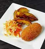 Steam Round Rissoles with Tomatoes and Mozzarella (100 g)