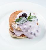 Pancakes with Blueberry Sauce (250 г)