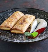 Pancakes with curd (240/30/15/1 g)