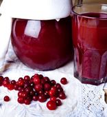 Морс клюквенный собственного приготовления (1/300 г)