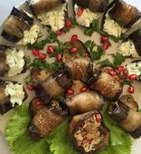 Баклажаны с грецкими орехами и сыром (180 г)
