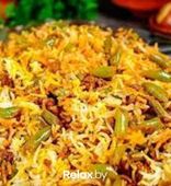 Любия полё – плов с фасолью (400 г)