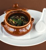 Клецки картофельные с грибами (210/100/30 г)