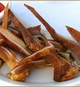 Pork Ears with Garlic and Sour Cream