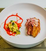 Baked on Coals Pork with Lightly Salted Cucumber (320 g)