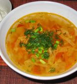 Сabbage Soup with Ribs and Mushrooms (1/250 g)