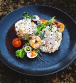 Дуэт оливье: с креветкой и похмельный (210/10 г)