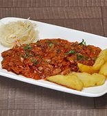 Spain-Style Flasks with Potatoes and Sauerkraut (200\100\50 g)