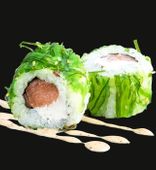 Чука сяке маки с ореховым соусом (225/10 г)
