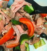 Салат с ростбифом (100 г)