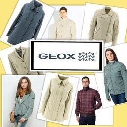 Акция «Стоимость всех курток GEOX снижена на 20%»