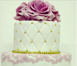 Акция «При заказе 6 кг свадебного торта, три сладкие розы в подарок»