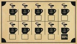 Каждый десятый кофе бесплатно