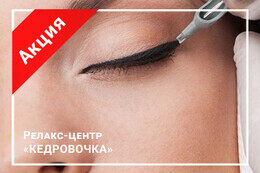 Акция «Перманентный макияж: брови + губы + межресничка = 350 руб.»