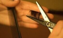 Профессиональное восстановление волос в подарок при стрижке горячими ножницами