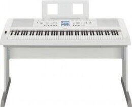Скидка 13% на цифровое пианино Yamaha DGX-650 WH
