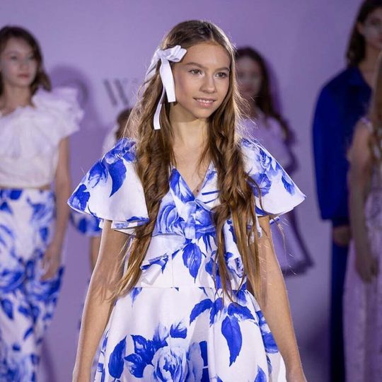 Gold Podium Fashion Show