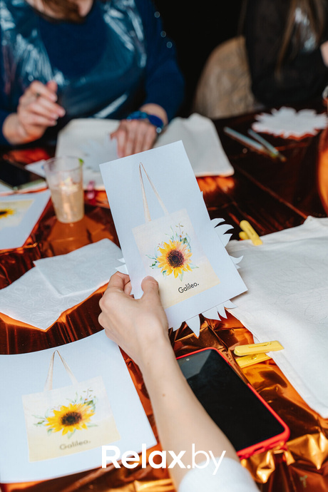 Мастер-класс по росписи сумки-шоппера, фото № 7