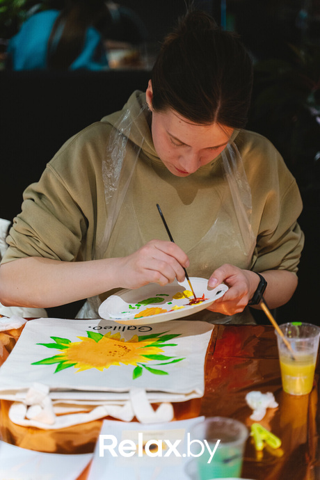 Мастер-класс по росписи сумки-шоппера, фото № 19