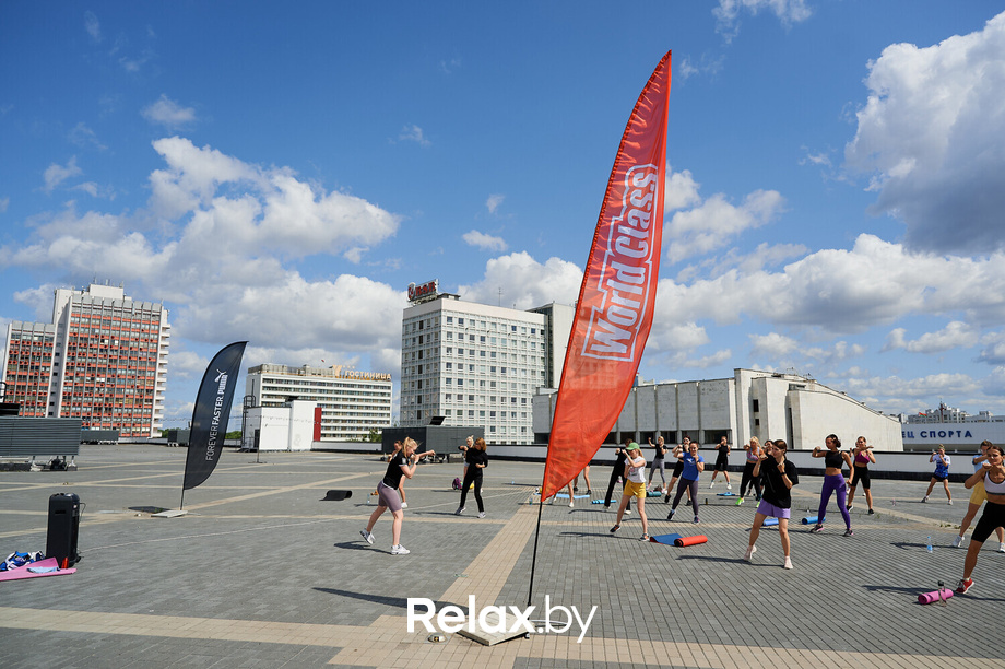 Фитнес на крыше, фото № 1