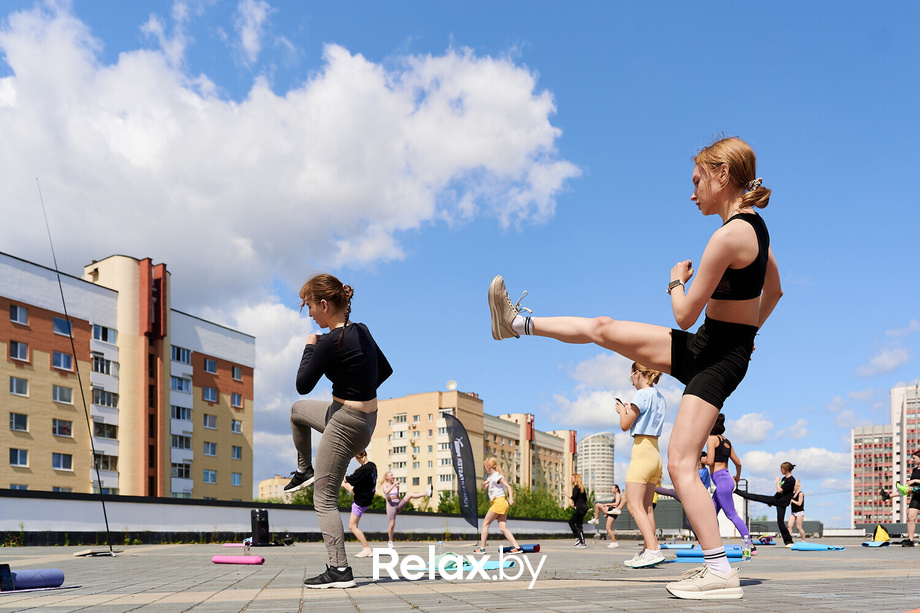 Фитнес на крыше, фото № 113