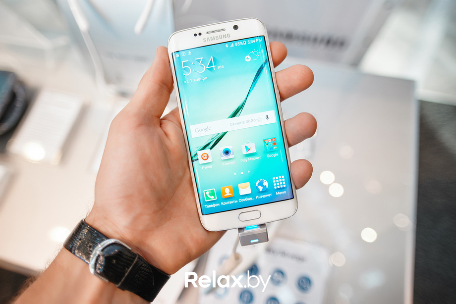 Samsung Galaxy S6 edge+  представлен в России, фото № 66