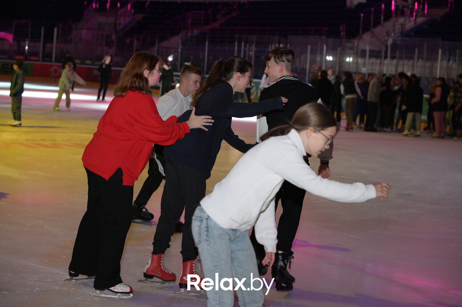 Открытие дискотеки на льду, фото № 166