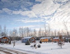 Экопарк Акварель, Территория зимой - фото 1