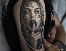 Тату-салон Nevpe (Невпе), Тату (мастер Василий Счастный) - фото 16