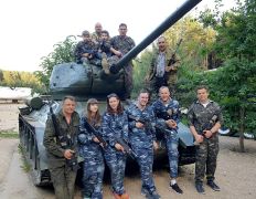 Гостевой дом Баня на ЧЕРНИЧНОЙ, Лазертаг - фото 15