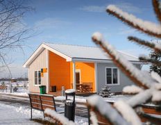 Экопарк Акварель, Территория зимой - фото 2